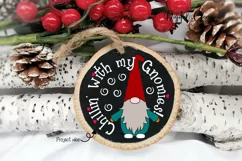 Chillin' with my Gnomies, Gnome design. SVG / DXF / PNG Product Image 5