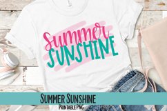 Summer Sunshine Sublimation PNG Product Image 1