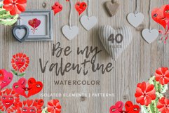 valentine's,hearts Watercolor png Product Image 1
