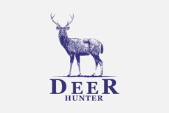 Awesome vintage logo for deer hunter Product Image 1