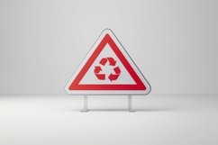 Recycling Sign Background Wallpaper Product Image 1