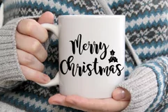 Merry Christmas svg, Christmas design sign shirt pillow SVG Product Image 2