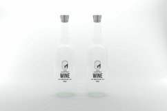 Wine Drink Bottle Mockup Product Image 1