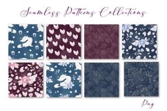 Set of seamless patterns Unicorns Product Image 4