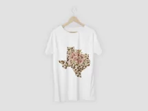 Texas png files for sublimation. Leopard Texas clipart- png Product Image 3