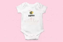 Bee SVG, Bee Happy SVG, Bumble Bee SVG, Quote SVG, Bee Baby Product Image 3