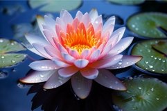 Serene water lily in full bloom Product Image 1