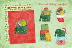 Woof Christmas Watercolor Product Image 9
