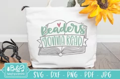 Readers Gonna Read SVG | Book Lover Saying SVG, PNG Product Image 4