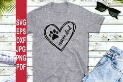 Pet parent SVG | Rescue mom SVG | Rescue Dad SVG Product Image 2