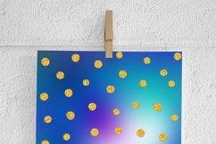 Colorful &amp; Gold Foil Confetti Papers Product Image 3
