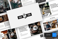 Gayo - Coffee Shop Keynote Template Product Image 1