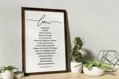 Love is Patient SVG EPS PNG Love Is Kind SVG Christian SVG Product Image 2