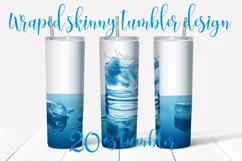 Tumbler Sublimation. 20 Oz Tapered straight Skinny Tumbler Product Image 2
