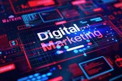 Digital Marketing Background Wallpaper Product Image 1