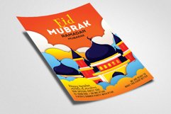 Eid Mubarak Ramadan Flyer Template Product Image 2