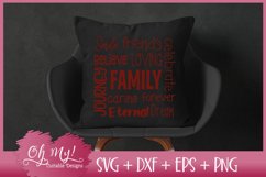Family Block - SVG EPS DXF Cutting File Product Image 2