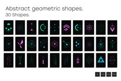 30 Abstract geometric shapes Product Image 2
