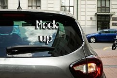window car mock up outdoors vinyl car stickers mockups JPG Product Image 2