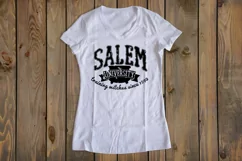 Grunge Salem University cut File - SVG DXF EPS AI PNG Product Image 3