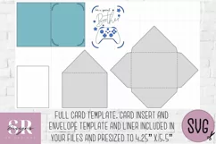 Brother Gamer card| Paper cutting | Gamer card SVG Product Image 2