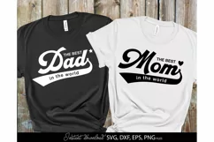 Fathers Day SVG Family Shirts Fathers day Shirts SVG Daddy Product Image 1