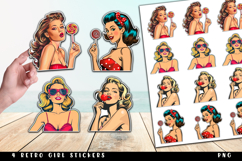 Funny animal stickers bundle, Halloween stickers, Sarcasm Product Image 24