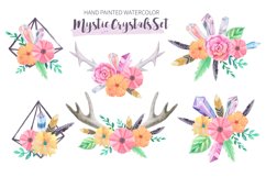 Watercolor Mystic Crystals Set Product Image 4