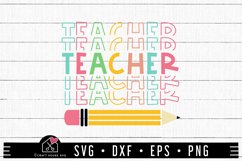 Teacher echo SVG | Teacher SVG | FB187 Product Image 1
