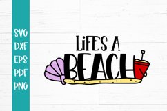 Life's A Beach Summer SVG Product Image 2
