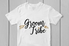 Groom Tribe - Weddings SVG EPS DXF PNG Cutting Files Product Image 3