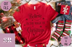 Believe in the magic of christmas bauble| vinyl cutting | Product Image 9