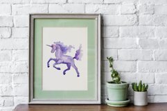 Unicorn Masterpiece Watercolor png Product Image 7