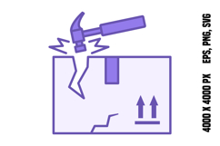 Colored Damage Icon Product Image 1