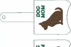 ITH Dog Mom Hand Sanitizer Holder- Snap Tab 5x7 Hoop Product Image 4