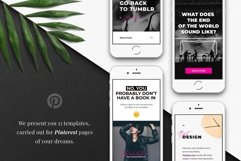 The Reviewer Pinterest Templates Set Product Image 4