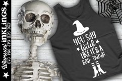 You Say Witch-Halloween SVG Product Image 1