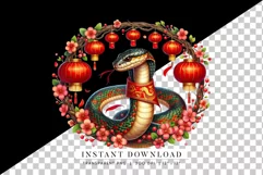 Chinese Zodiac Snake, Chinese Astrology New Year 2025 Product Image 2