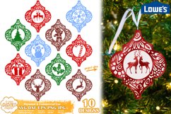 Arabesque Christmas Ornament Bundle |Lowes Tile | Zentangle Product Image 1