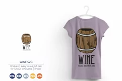 Adulting SVG | Wine SVG | Adulting is Hard Product Image 1