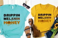 Drippin Melanin SVG Black Lives Matter SVG PNG EPS DXF Files Product Image 6