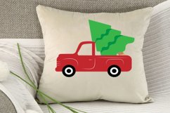 Christmas Tree and Red Truck svg Product Image 5