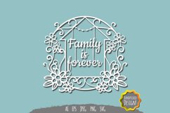 Family is Forever Papercut Product Image 1