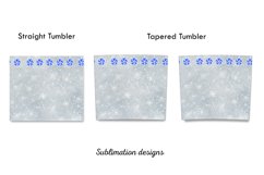 Winter Tumbler Sublimation,Snowflakes tumbler,20 oz skinny Product Image 3