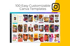 Foody Love Canva Social Media Template Pack Product Image 3