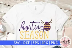 Hunting season - Easter SVG EPS DXF PNG Cutting File Product Image 1