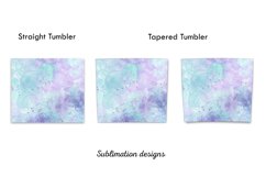 Unicorn tumbler design, 20 oz skinny tumbler sublimation png Product Image 2