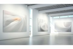 artistic blurred white modern interior Product Image 1