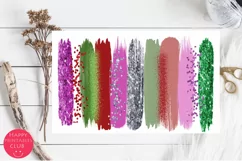 Christmas Brush Strokes Clipart I Brush Strokes Clipart Product Image 4