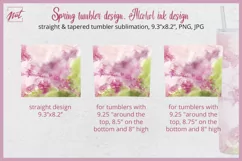 Tumbler design | Green & violet tumbler sublimation design Product Image 2